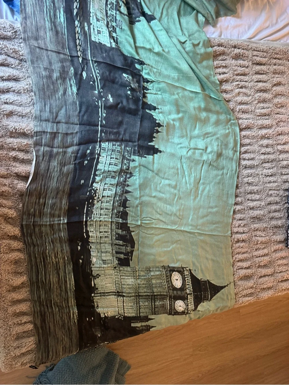 London print scarf